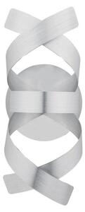 Dar RAW0750 Rawley 1 Light Brushed Aluminium Wall Light