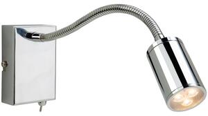 Firstlight Orion LED 3454CH Chrome Flexible Wall Reading Light