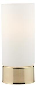 JOT4035 JOT Gold Finish and Opal Glass Touch Table Lamp