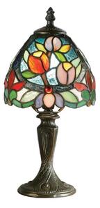 Interiors 1900 64331 Sylvette Tiffany Mini Table Lamp With Shade: Height - 310mm