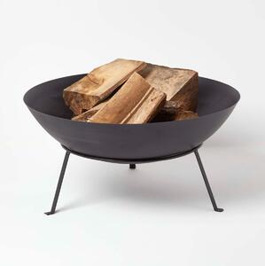 Homescapes Metal Fire Bowl with Stand