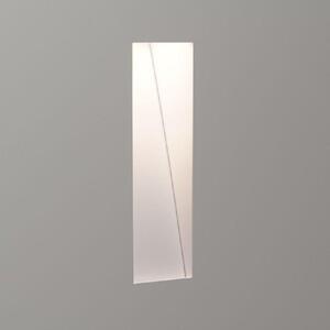 Astro 1212027 Borgo Trimless One Light Recessed Wall Light In White, 2700K - Width: 35mm
