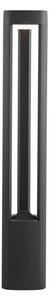Searchlight 1005-800GY LED Outdoor Post Light With Clear Diffuser In Grey - Height: 800mm