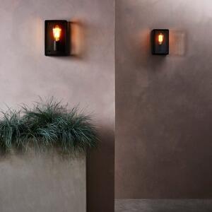 Astro 1095040 Homefield One Light Outdoor Wall Light In Black - Width: 130mm