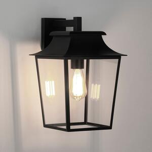 Astro 1340011 Richmond One Light Outdoor Wall Lantern Light In Black - Width: 254mm