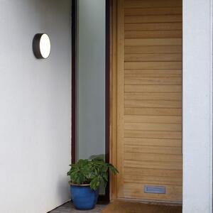 Astro 1391004 Kea One Light Outdoor Round Wall And Ceiling LED Light In Black - Dia: 250mm