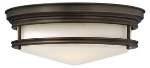 HK-HADLEY-F-OZ Hadley 3 Light Flush Ceiling Light In Oil Rubbed Bronze