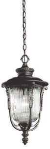 Elstead KL/LUVERNE8/M Luverne 1 Light Chain Lantern Ceiling Pendant Light In Rubbed Bronze