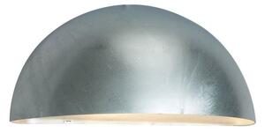 Norlys PARIS/L E27 GAL Paris 1 Light Large Wall Light - Glavanised