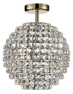 Impex CFH608241/SF/G Nord Four Light Semi Flush Ceiling Light In Gold