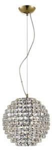 Impex CFH608241/S/G Nord Four Light Ceiling Pendant Light In Gold - Small- Dia: 300mm