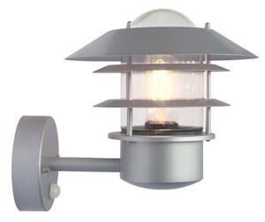 Elstead HELSINGOR PIR Helsingor 1 Light PIR Wall Lantern Light In Silver