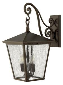 HK/TRELLIS2/L Trellis 4 Light Large Wall Lantern Light In Regency Bronze - Height: 565mm