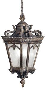 Elstead KL-TOURNAI8-XL Tournai 3 Light X-Large Chain Ceiling Lantern Light In Londonderry