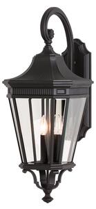 FE-COTSLN2-L BK Cotswold Lane 3 Light Large Wall Light In Black