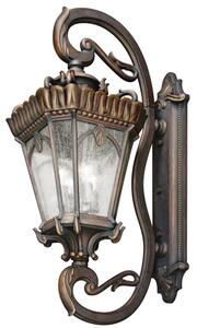 Elstead KL/TOURNAI1G/XL Tournai 4 Light Grand XL Wall Lantern Light In Londonderry