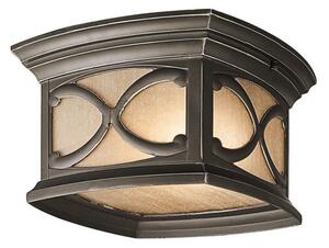 Elstead KL/FRANCEASI/F Franceasi 2 Light Flush Ceiling Mount Light In Olde Bronze