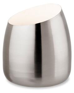 Firstlight 4872BS Chester One Light Uplight Table/Floor Lamp In Brushed Steel