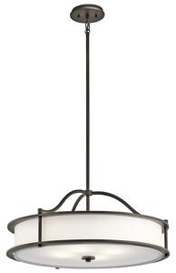 KL/EMORY/P/M OZ Emory 4 Light Chandelier/Semi Flush Ceiling Light In Olde Bronze