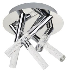 Searchlight 2375-5CC Bubbles Five Light Spotlight In Chrome With Acrylic Bubble Effect