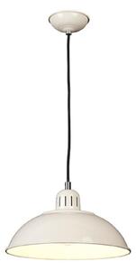 Elstead FRANKLIN/P CR Franklin 1 Light Ceiling Pendant Light In Cream