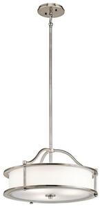 KL/EMORY/P/S CLP Emory 3 Light Ceiling Pendant/Semi Flush Light In Classic Pewter