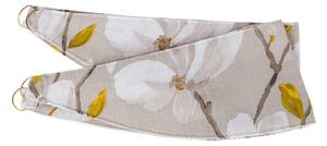 Homescapes Yellow ‘Anita’ Floral Tie Back Pair