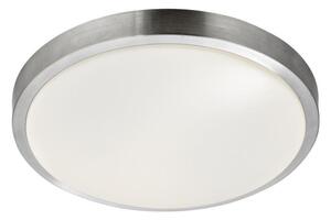Searchlight 6245-33-LED Flush Ceiling LED Light In Aluminium With Polycarbonate