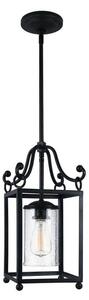 FE/DECLARATION/MP Declaration 1 Light Mini Ceiling Pendant Light In Antique Forged Iron