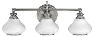 HK/AINSLEY3 BATH Ainsley3 Light Bathroom Wall Light In Polished Chrome