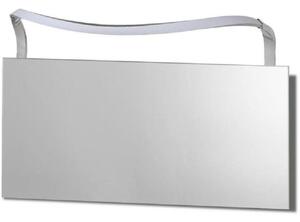 Mantra M5089 Sisley LED Wavy Wall Light In Silver And Chrome