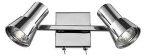SP9032 Two Light Wall Spotlight In Chrome