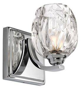 FE/KALLI1 BATH Kalli 1 Light Bathroom Wall Light In Polished Chrome
