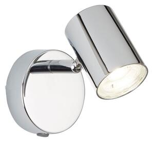 Searchlight 3171CC Rollo 1 Light LED Wall Spotlight In Chrome