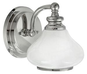 HK/AINSLEY1 BATH Ainsley1 Light Bathroom Wall Light In Polished Chrome