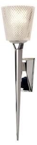 Elstead BATH/VERITY PC Verity 1 Light Bathroom Wall Light In Polished Chrome