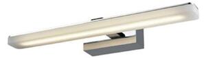 W097 Bathroom Over Mirror Wall Light In Chrome On Slightly Extended Arm