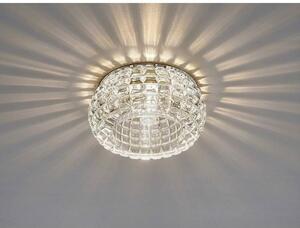 Diyas IL31841CH Ria G9 Cube Pattern Round Downlight In Polished Chrome