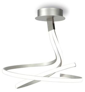 Mantra M4998 Nur LED Double Ceiling Light In Silver And Chrome - Dia: 530mm