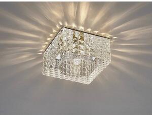 Diyas IL31842CH Ria G9 Cube Pattern Square Downlight In Polished Chrome