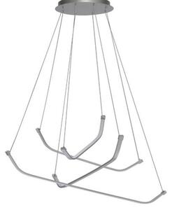 Mantra M5570 Papua LED Ceiling Pendant In Silver And Chrome - Dia: 1035mm