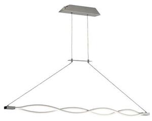 Mantra M4865 Sahara XL LED Ceiling Pendant In Silver And Chrome