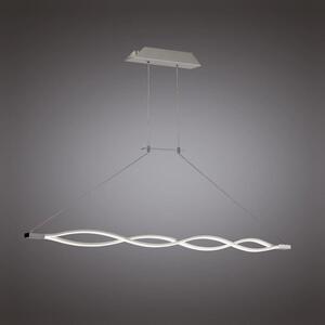 Mantra M4864 Sahara LED Ceiling Pendant In Silver And Chrome