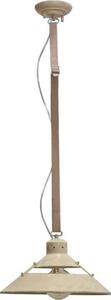 Mantra M5431 Industrial 1 Light Medium Pendant In Sand Metal - Dia: 350mm