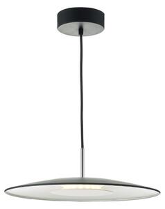 Dar ENO0122 Enoch 1 Light Ceiling Pendant In Black