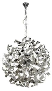 Searchlight 5686-6CC Curls Ceiling Pendant Light In Chrome - Dia: 600mm