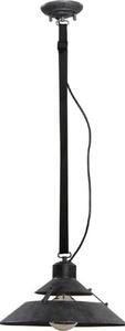 Mantra M5441 Industrial 1 Light Medium Pendant In Oxide Metal - Dia: 350mm