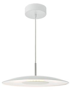 Dar ENO012 Enoch 1 Light Ceiling Pendant In White