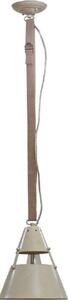 Mantra M5432 Industrial 1 Light Small Pendant In Sand Metal - Dia: 215mm