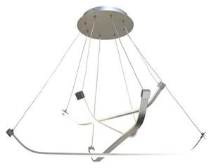 Mantra M5571 Papua LED Ceiling Pendant In Silver And Chrome - Dia: 827mm
